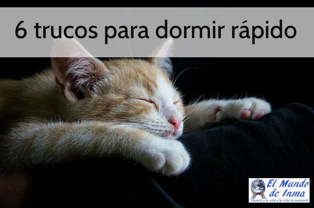 6 trucos para dormir rápido