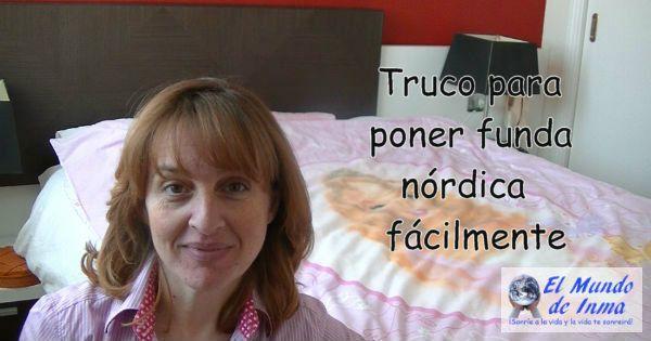 Truco para poner funda nórdica fácilmente